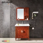 Bathroom furniture wall mount vanity Plywood vanity cabinet bathroom
