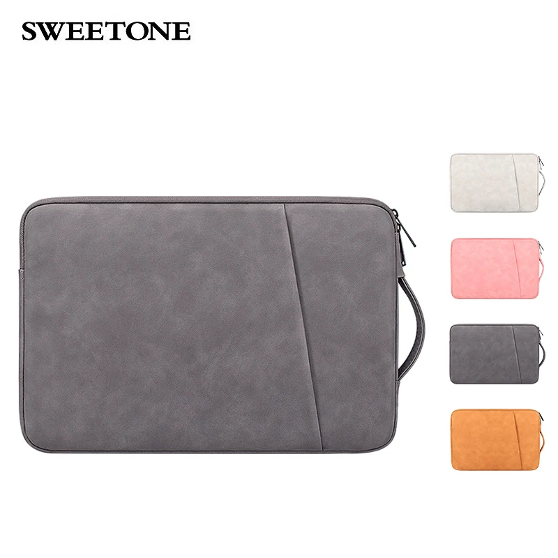 Waterproof office bag PU leather laptop bag Computer Notebook cover case sleeve bag for men women, Dark gray, gray, pink, brown
Waterproof office bag PU leather laptop bag Computer Notebook cover case sleeve bag for men women, Dark gray, gray, pink, brown