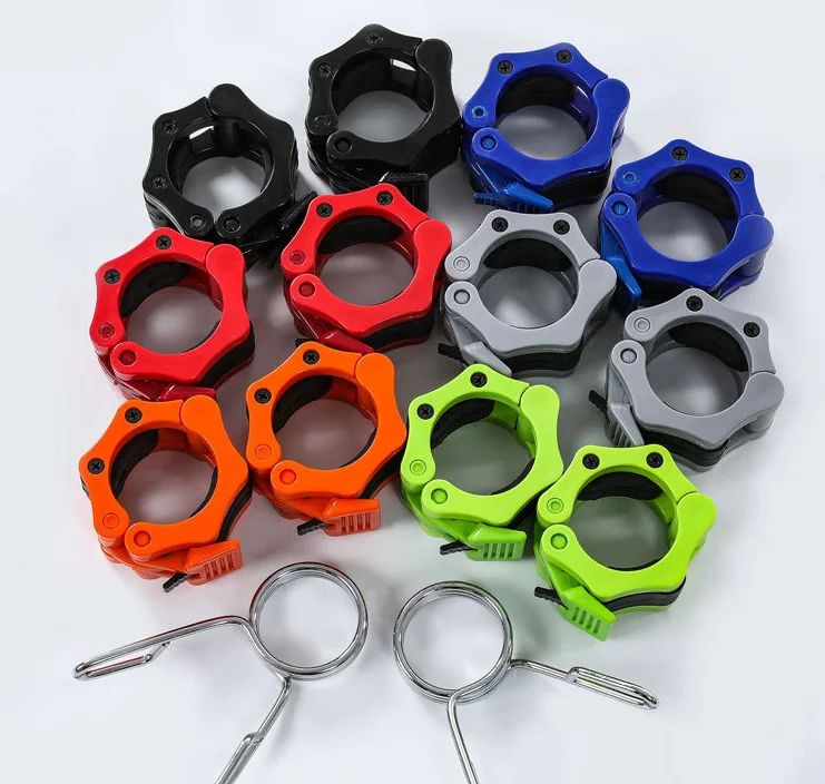 2'' Custom Logo Weightlifting Lock Barbell Clips Non-Slip Barbell Collar Clamps, Contact us
2'' Custom Logo Weightlifting Lock Barbell Clips Non-Slip Barbell Collar Clamps, Contact us