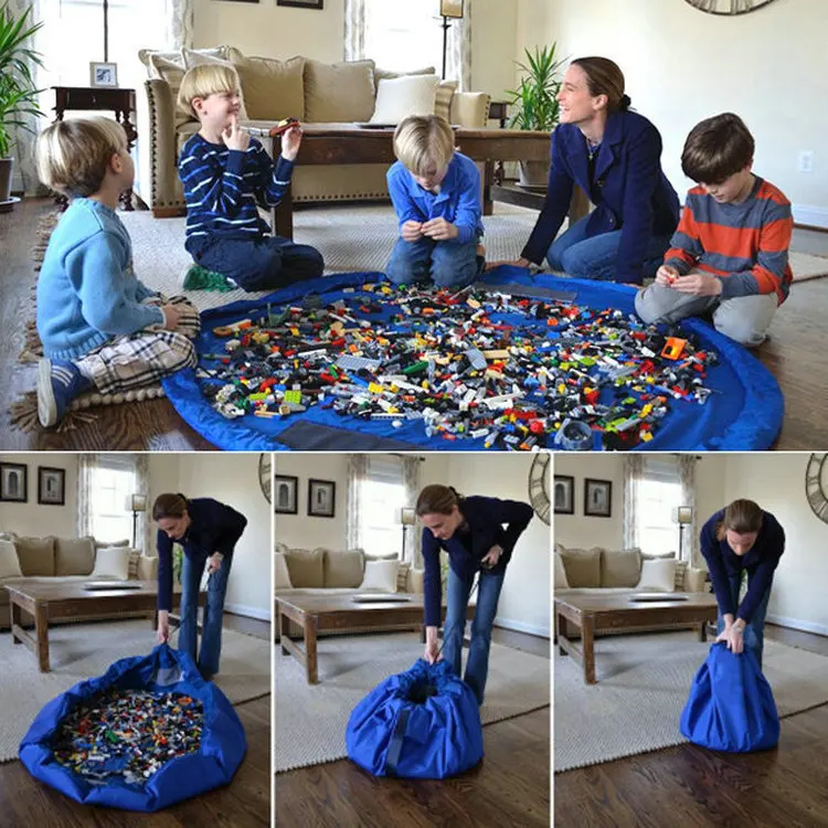 ZQ46 Multifunctional Toy Storage Bag Kids Portable And Foldable Organiser Play Mat Drawstring Toy Storage Bag, As pic
ZQ46 Multifunctional Toy Storage Bag Kids Portable And Foldable Organiser Play Mat Drawstring Toy Storage Bag, As pic