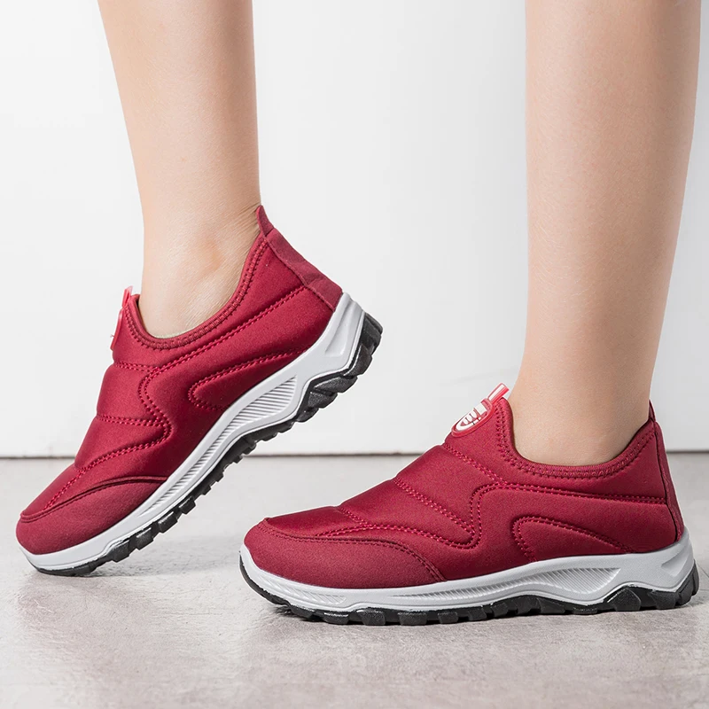 Women's snow shoes casual flats woman flat shoes ladies winter loafers women Keep warm walking shoes
Women's snow shoes casual flats woman flat shoes ladies winter loafers women Keep warm walking shoes