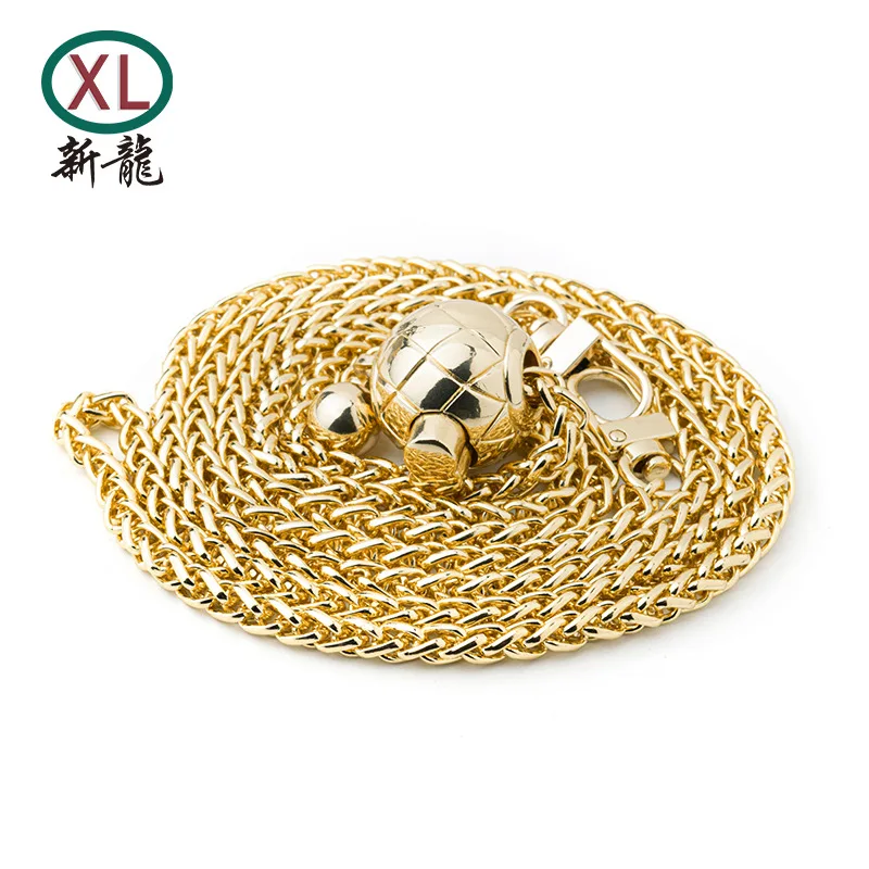 Shoulder Bag Chain Accessories Custom Aluminum Chain For Bag Purse Oem Odm Gold Metal Chain Strap For Handbag
Shoulder Bag Chain Accessories Custom Aluminum Chain For Bag Purse Oem Odm Gold Metal Chain Strap For Handbag