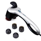 LUYAO HOT dual heads handheld percussion massagerdeep shoulder muscle hammer massager