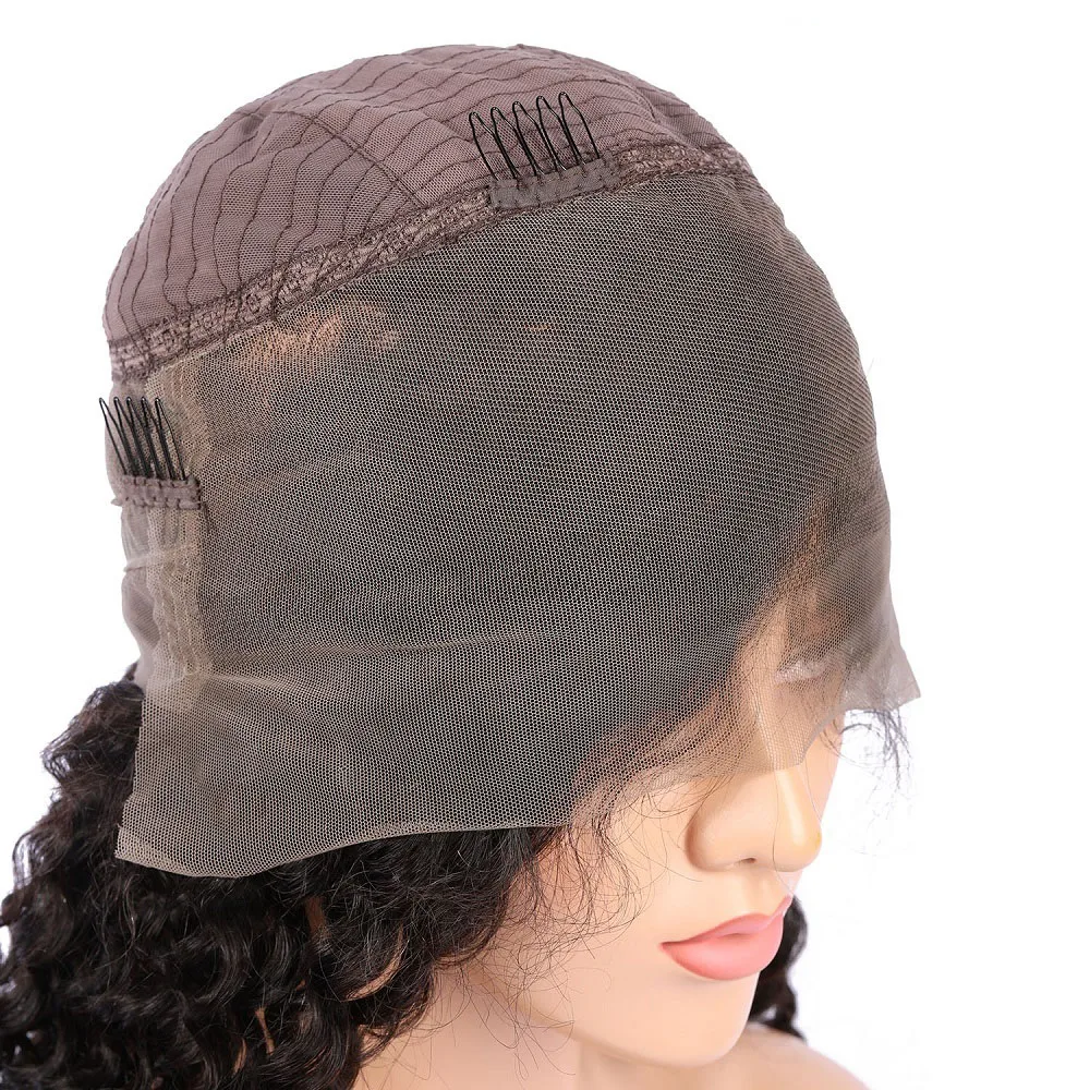 AmourHairs Brazilian Virgin Hair 360 Lace Frontal Wig With Baby Hair Water Wave Human Hair Wigs 360 Full Lace Wig 
AmourHairs Brazilian Virgin Hair 360 Lace Frontal Wig With Baby Hair Water Wave Human Hair Wigs 360 Full Lace Wig