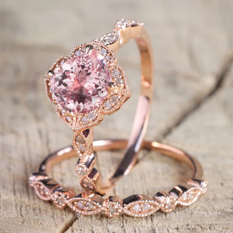 18k Rose Gold Fashion Wedding Rings Micro Inlaid Zircon Hand Jewelry Wholesale, Picture
18k Rose Gold Fashion Wedding Rings Micro Inlaid Zircon Hand Jewelry Wholesale, Picture