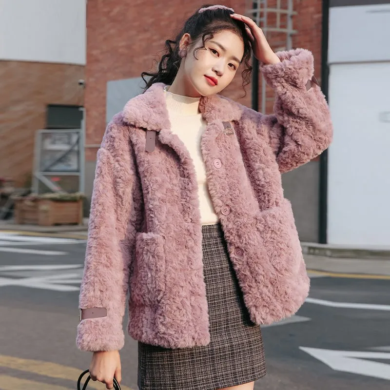 2021 Popular single-breasted custom jackets women pink big pocket womens fleece jackets outdoor luxury women coat, Picture color
2021 Popular single-breasted custom jackets women pink big pocket womens fleece jackets outdoor luxury women coat, Picture color