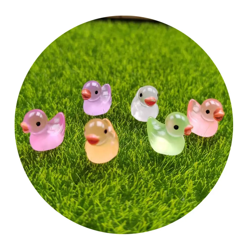 Multi Color Mini Luminous Ducks Cute Resin Ducks Glow In Dark Miniature Ornament For DIY Fairy Garden Doll House
Multi Color Mini Luminous Ducks Cute Resin Ducks Glow In Dark Miniature Ornament For DIY Fairy Garden Doll House