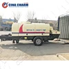 mini stationary lightweight cement mixer pump hydraulic malaysia foam trailer concrete pump