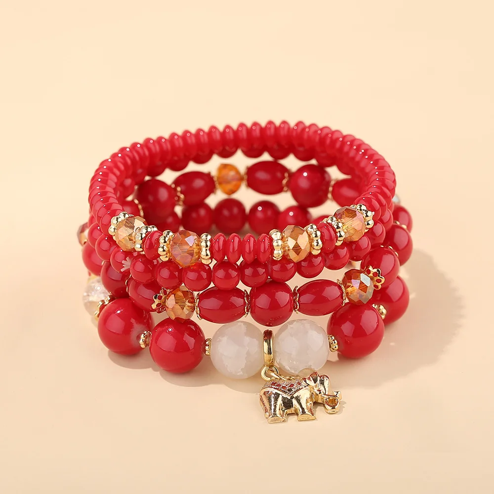 2021 Sailing Jewelry Fashion Elephant Pendant Bracelet Baby Elephant Crystal Bracelet Multilayer Elephant Pendant Crystal Bracel
2021 Sailing Jewelry Fashion Elephant Pendant Bracelet Baby Elephant Crystal Bracelet Multilayer Elephant Pendant Crystal Bracel