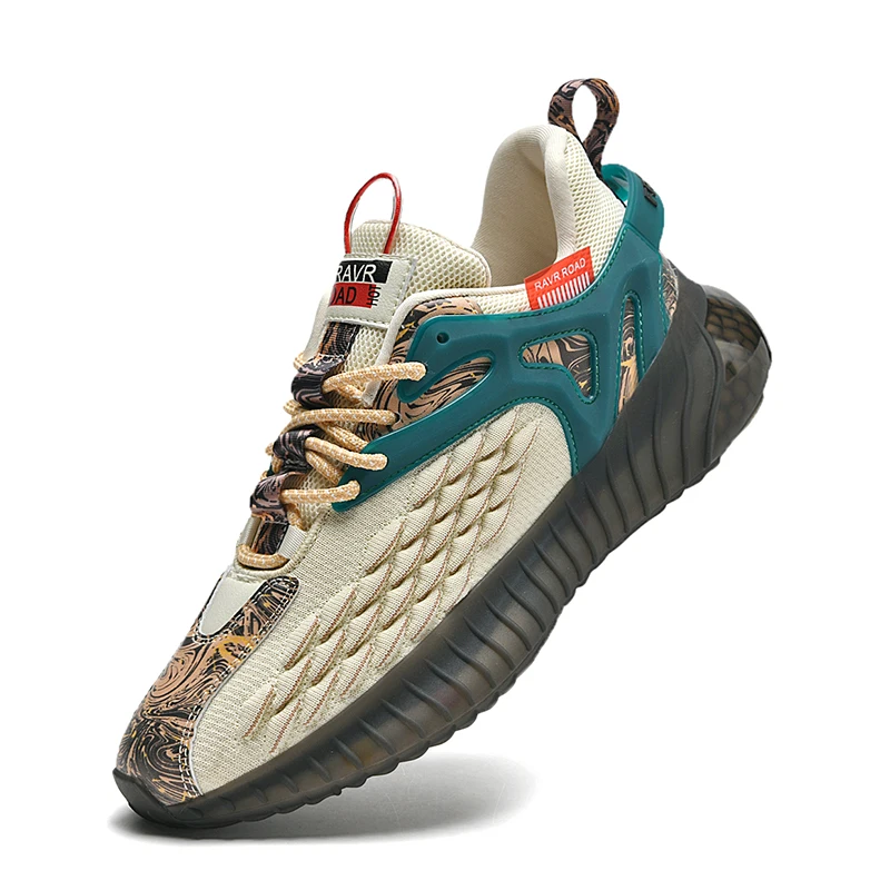 Hot Selling Fashion Personality Color Sole Fish Scales White Sneakers Man Sports Shoes
Hot Selling Fashion Personality Color Sole Fish Scales White Sneakers Man Sports Shoes