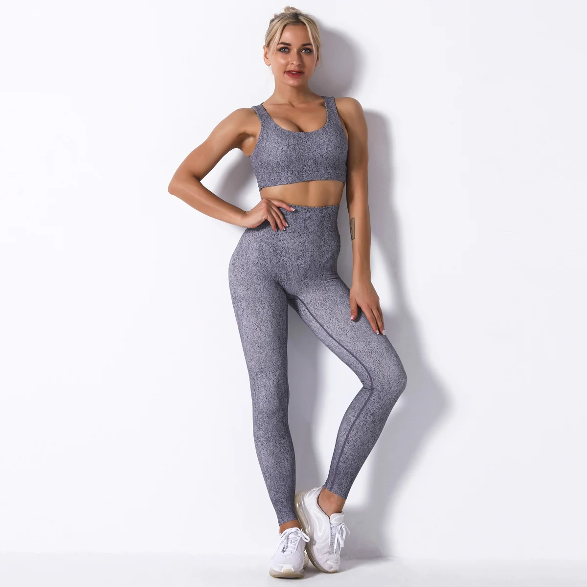 2020 Fashion Women Printing Dry Fit Comfortable Gym Wear Soft Yoga Set With Shockproof Gather Bra, As picture
2020 Fashion Women Printing Dry Fit Comfortable Gym Wear Soft Yoga Set With Shockproof Gather Bra, As picture