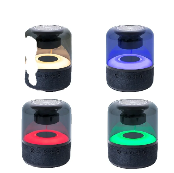 New breathing lamp creative color lamp rechargeable Night light Stereo LED card wireless speaker 3D surround sound
New breathing lamp creative color lamp rechargeable Night light Stereo LED card wireless speaker 3D surround sound