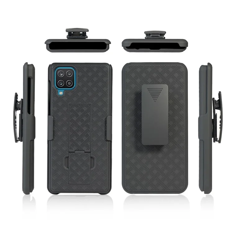 Shockproof hybrid holster case for Samsung A12 5G back cover for Samsung A52 A72 5G case, Black
Shockproof hybrid holster case for Samsung A12 5G back cover for Samsung A52 A72 5G case, Black