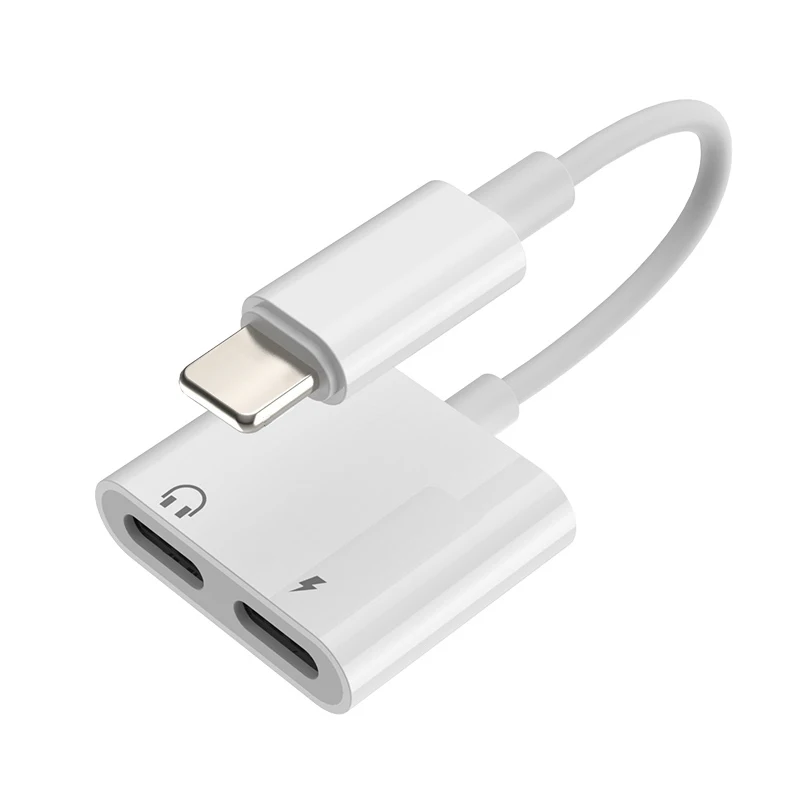 Universal Dual Port Charge Adapter 2in1 Headphone Doubl Jack Adapter Cell Phone Charging Splitter, White
Universal Dual Port Charge Adapter 2in1 Headphone Doubl Jack Adapter Cell Phone Charging Splitter, White