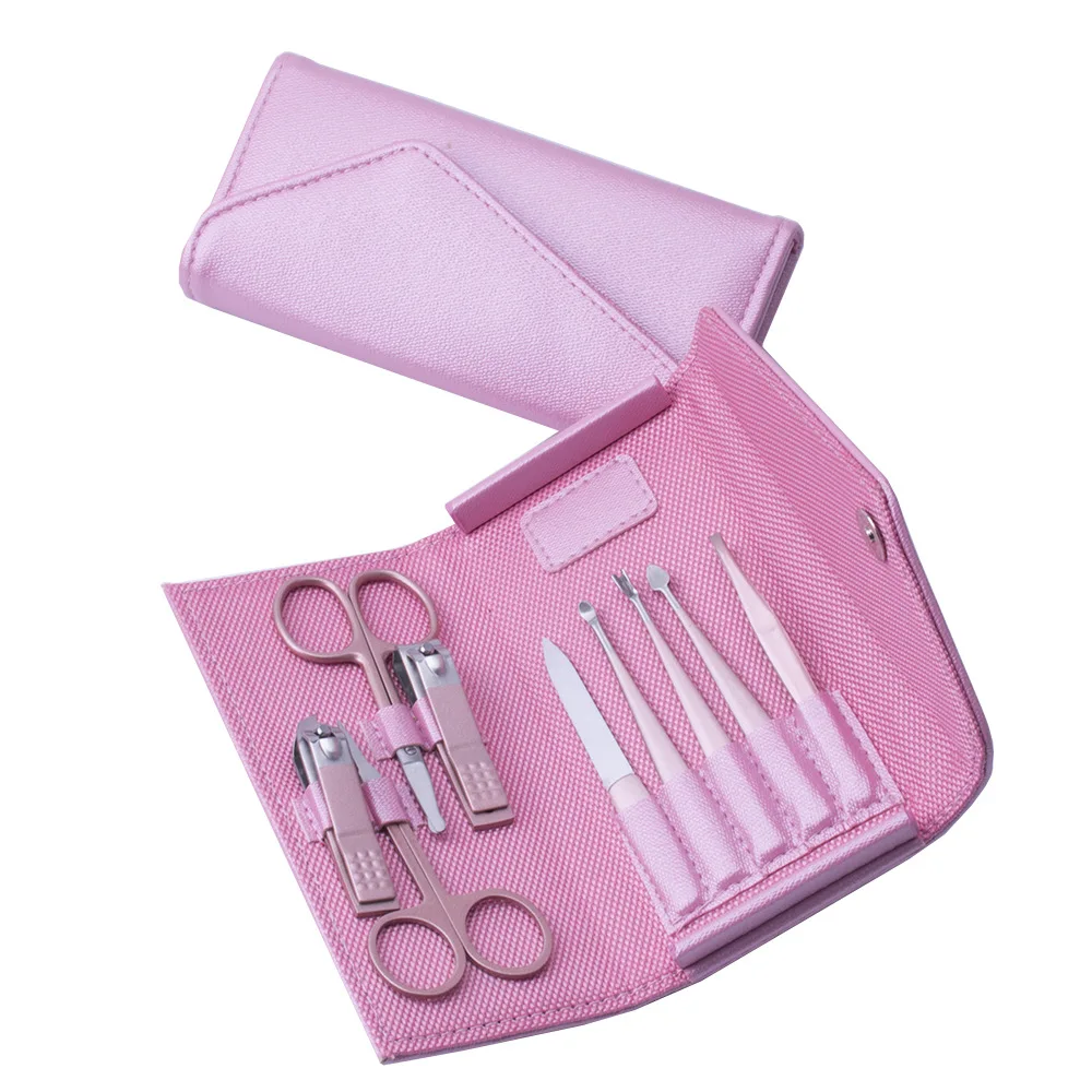 2020 hot sale 10pcs pink Manicure Set With Ripple PU leather case, Travel Mini Nail Clippers Kit Pedicure Care Tools, Customized color
2020 hot sale 10pcs pink Manicure Set With Ripple PU leather case, Travel Mini Nail Clippers Kit Pedicure Care Tools, Customized color