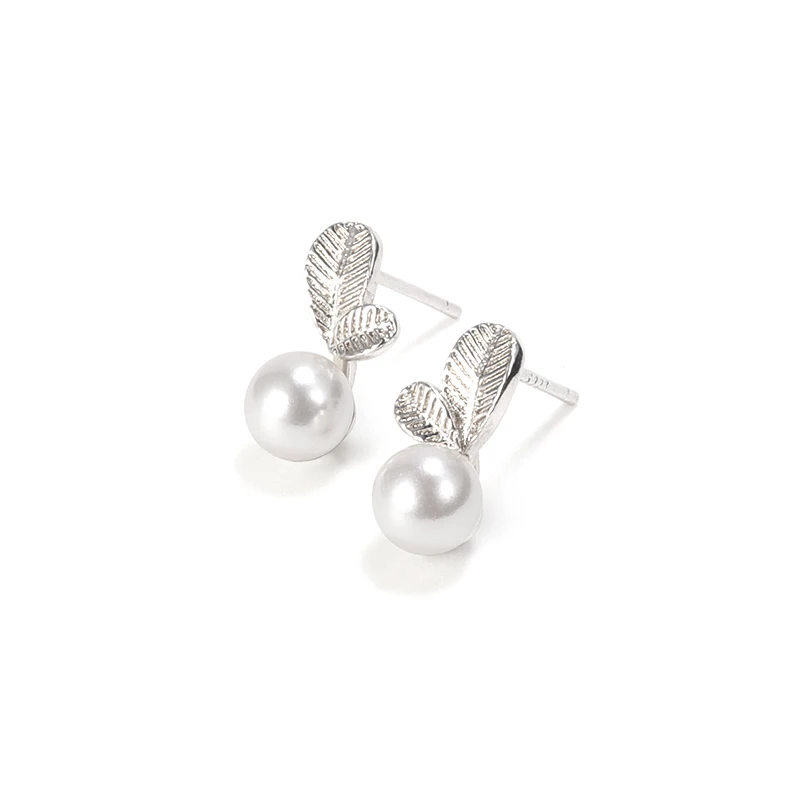 HOVANCI S925 minimalist Sterling silver stud earrings anniversary pearl earring for women
HOVANCI S925 minimalist Sterling silver stud earrings anniversary pearl earring for women