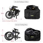 Rhinowalk Bike Travel Bag Heavy Duty folding Bicycle Carry Bag Pouch Transport Cover Carrying Case for Transport