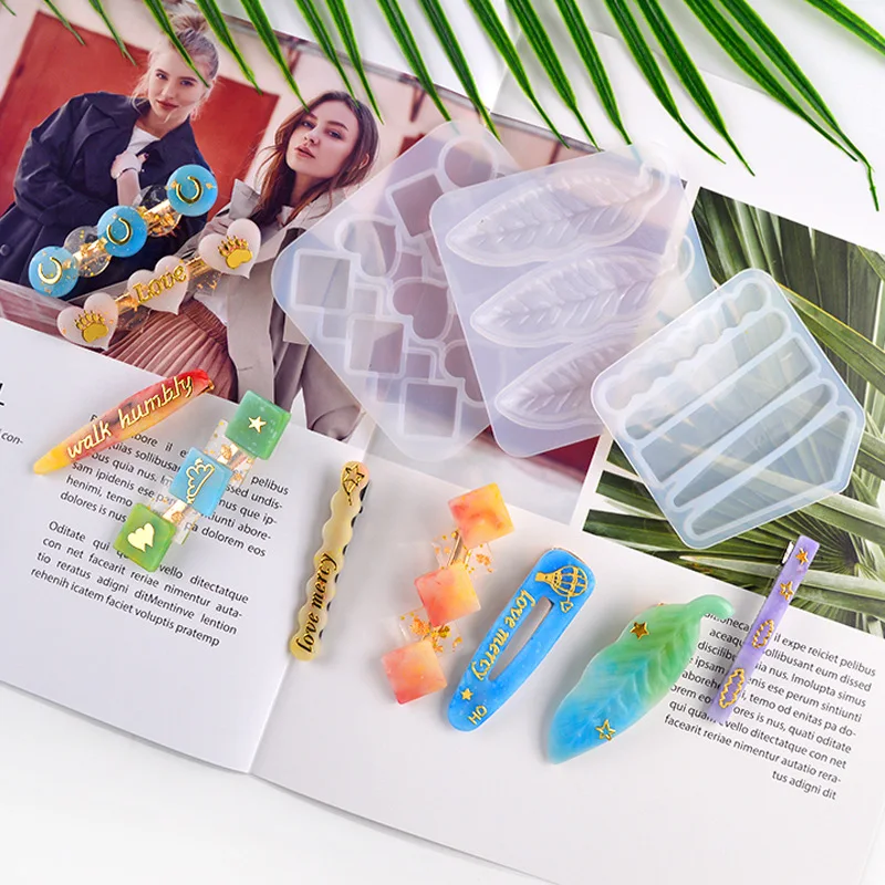 M3511 hot sale hairclip mould resin craft diy silicone hairpin hair clip mold 
M3511 hot sale hairclip mould resin craft diy silicone hairpin hair clip mold