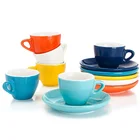 Ceramic Cup and Saucer Coffee Set Espresso Cups