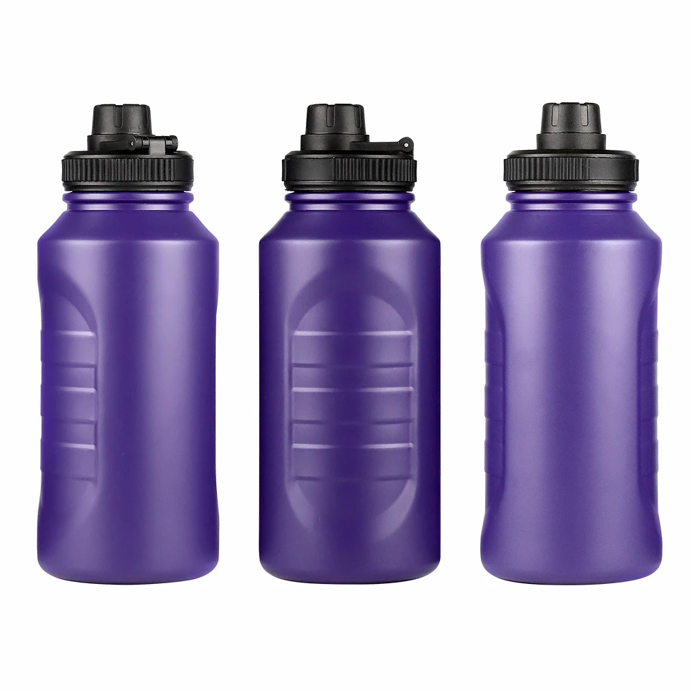 Wholesale 1.3l l singe wall stainless steel water bottle with straw and handle sport bottle for outdoor, Black, red, brown, orange.etc
Wholesale 1.3l l singe wall stainless steel water bottle with straw and handle sport bottle for outdoor, Black, red, brown, orange.etc