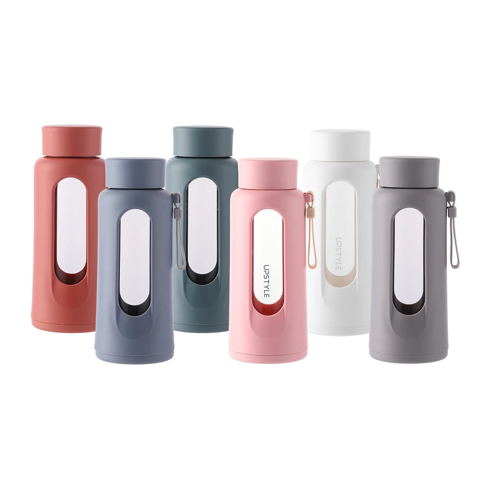 Customized Logo 10oz Gym Fitness Sports Unique School Glass Water Bottle with Sleeve, 6colors,customized color
Customized Logo 10oz Gym Fitness Sports Unique School Glass Water Bottle with Sleeve, 6colors,customized color