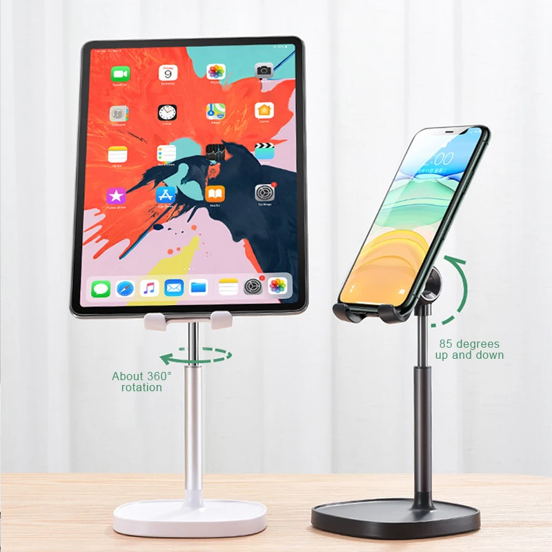 2021 Universal Cell Phone Bracket Desktop 360 Adjustable Mobile Phone Holder Tablet Stand For ipad, Black,silver
2021 Universal Cell Phone Bracket Desktop 360 Adjustable Mobile Phone Holder Tablet Stand For ipad, Black,silver