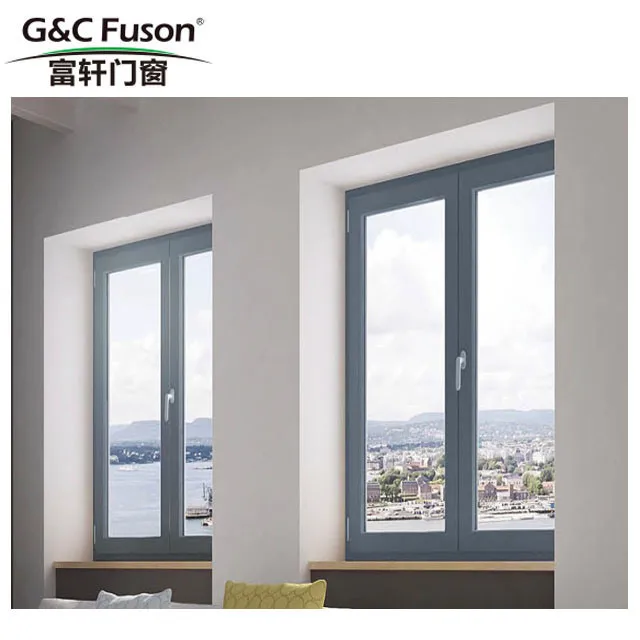 Customized Size/Glass/Color Aluminum Alloy Frame Casement Window