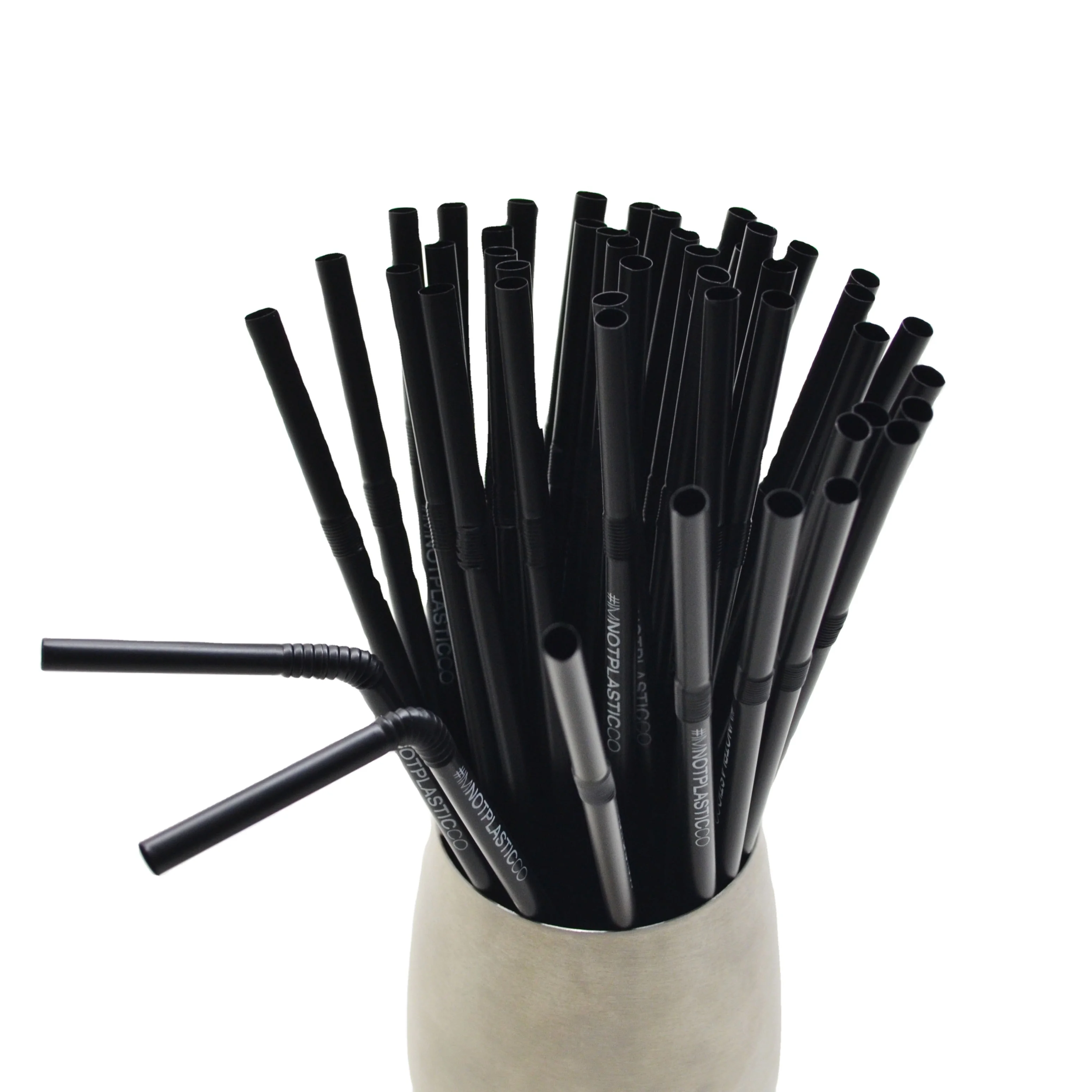 5*180mm Eco-Friendly Biodegradable Disposable Food grade Bendable Paper, Black/white/customizable
5*180mm Eco-Friendly Biodegradable Disposable Food grade Bendable Paper, Black/white/customizable