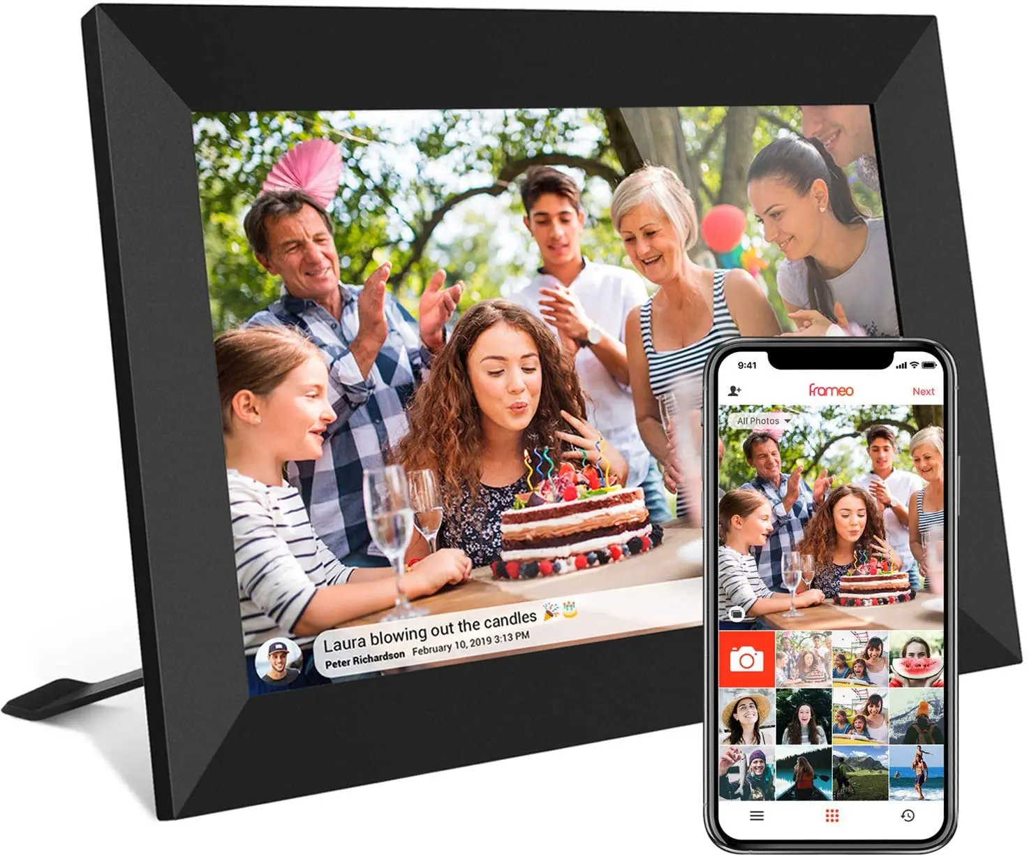 15 years OEM Factory Frameo 10 Inch android Wifi Digital Photo Frame With LCD Touch Screen digital wifi picture frame
15 years OEM Factory Frameo 10 Inch android Wifi Digital Photo Frame With LCD Touch Screen digital wifi picture frame