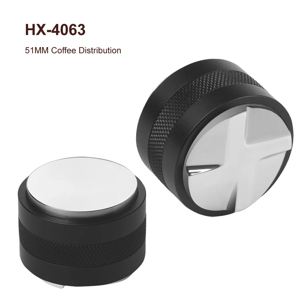 Black 51mm Macaron Espresso Coffee Tamper Coffee Distribution Dual Adjustment Head Stainless Steel Tamper Distributor 51mm
Black 51mm Macaron Espresso Coffee Tamper Coffee Distribution Dual Adjustment Head Stainless Steel Tamper Distributor 51mm