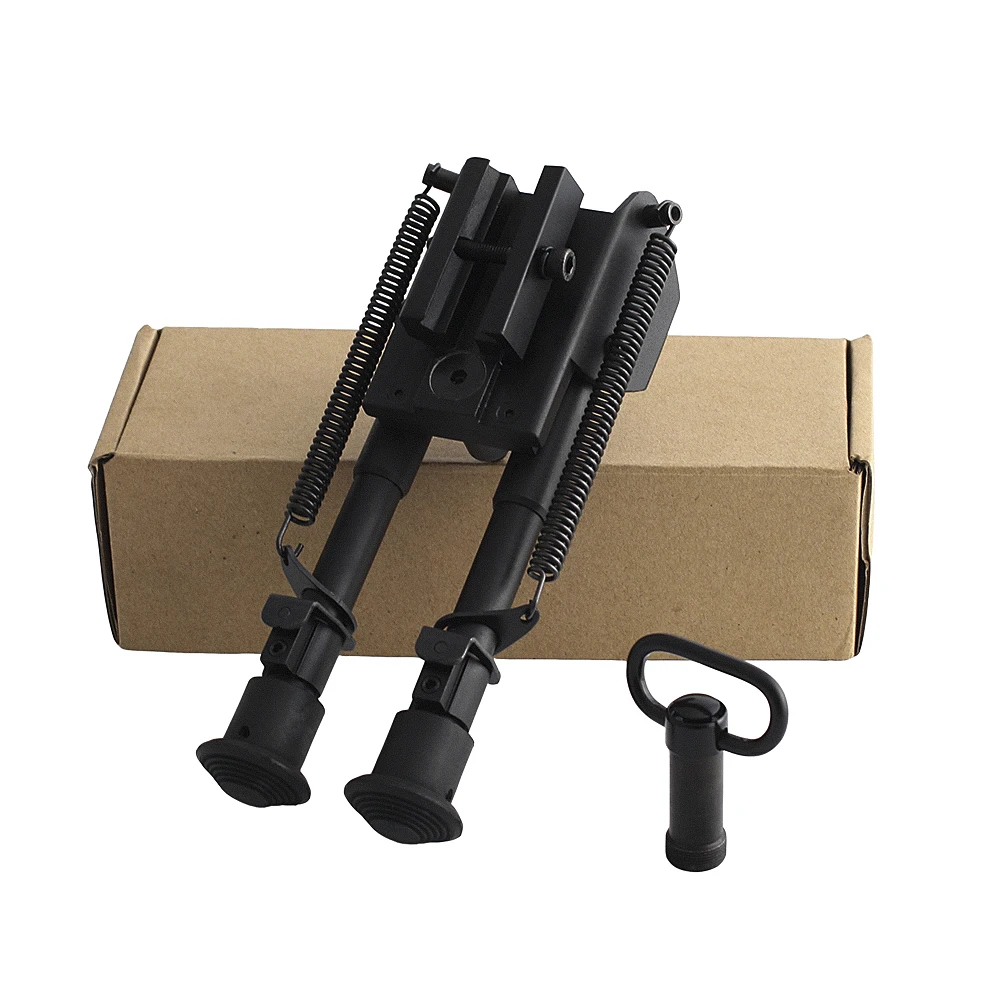 Adjustable Spring Return 6-9 Inches Tactical Rifle tripod Air Gun Accessories with Adapter Riflescope Mount Hunting, Black
Adjustable Spring Return 6-9 Inches Tactical Rifle tripod Air Gun Accessories with Adapter Riflescope Mount Hunting, Black