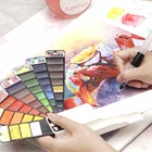 Superior Solid Watercolor Set Paint Set Colors Water