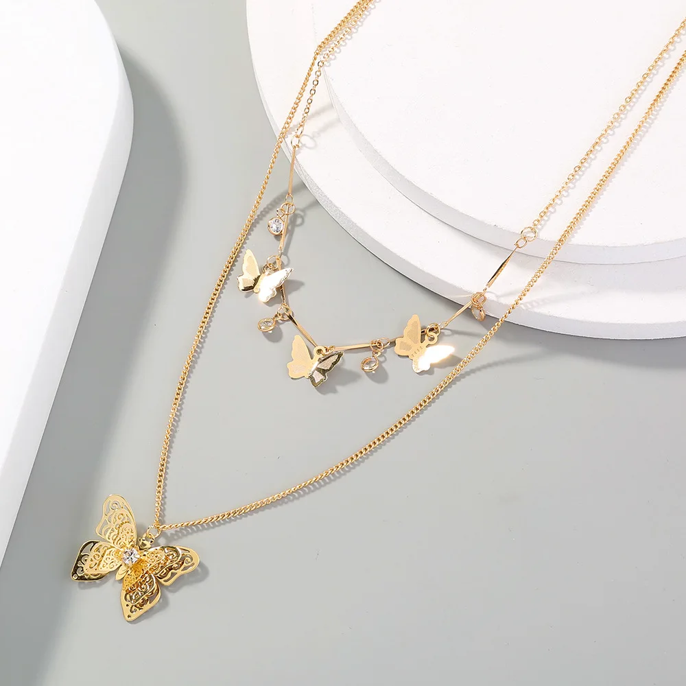 Hot Selling Butterfly Gold Necklace Gold Jewelry Stone Necklace Personalized Jewelry
Hot Selling Butterfly Gold Necklace Gold Jewelry Stone Necklace Personalized Jewelry
