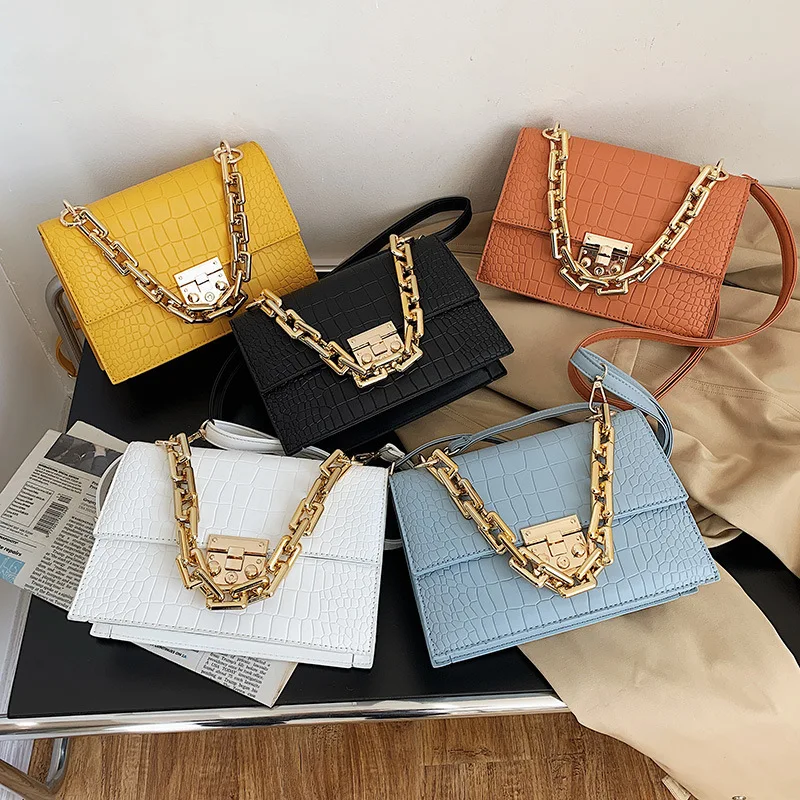 Fashion Women Purse And Handbags 2021 Mixed Crocodile Pattern PU Bags Handbag Print Chain Stylish Handbags For Girls
Fashion Women Purse And Handbags 2021 Mixed Crocodile Pattern PU Bags Handbag Print Chain Stylish Handbags For Girls
