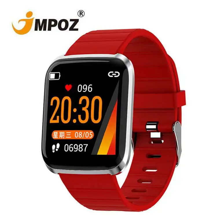 New Smart Watch Men waterproof Full Touch All Day Bright Display Heart Rate Monitor For Android Phone 116PRO Smartwatch band
New Smart Watch Men waterproof Full Touch All Day Bright Display Heart Rate Monitor For Android Phone 116PRO Smartwatch band