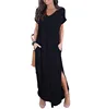 /product-detail/women-s-casual-loose-pocket-long-dress-short-sleeve-split-maxi-dresses-62284651534.html