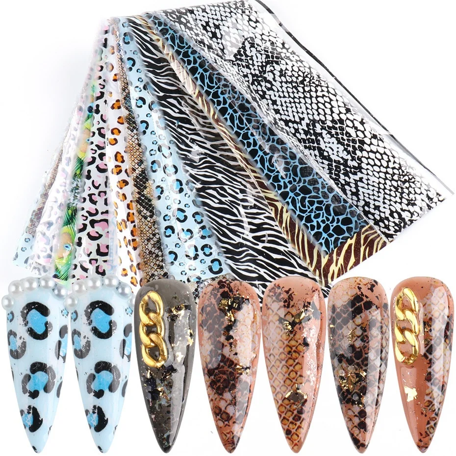 Oosi De 2022 New Sexy Leopard Nail Foil Set Wild Animal Skin Transfer Stickers Starry Sky Adhesive Manicure Decoration Supplies, Multi color
Oosi De 2022 New Sexy Leopard Nail Foil Set Wild Animal Skin Transfer Stickers Starry Sky Adhesive Manicure Decoration Supplies, Multi color