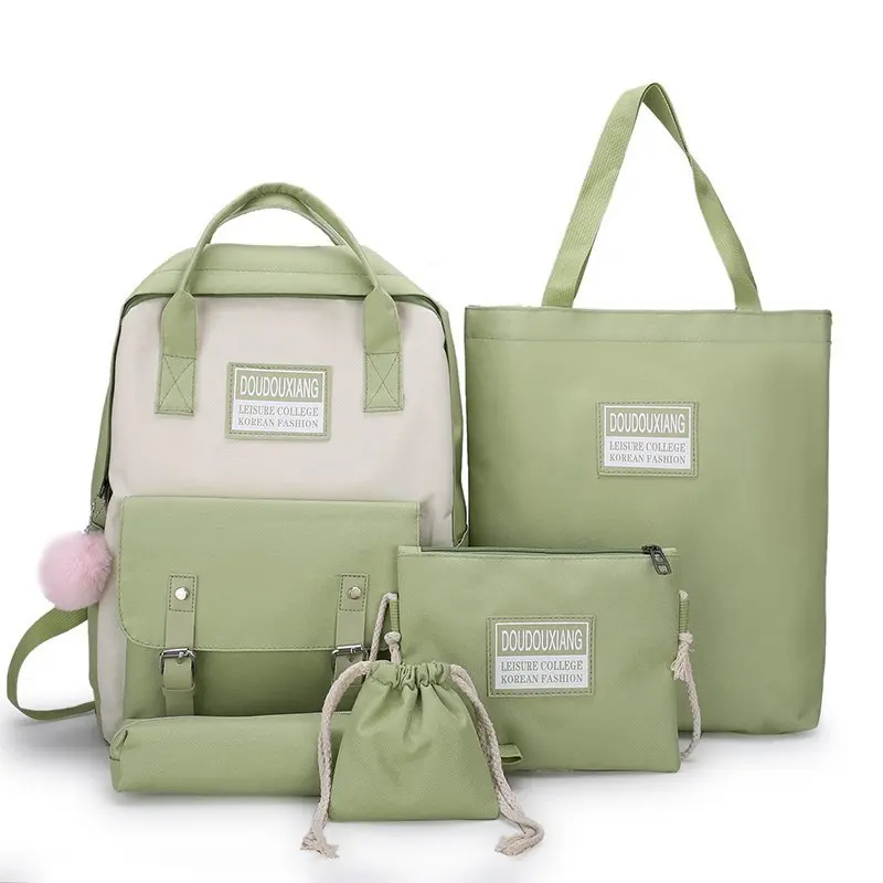 2020 canvas travel college backpack women bookbags high quality student schoolbag bolsas escolar, Pink/green/red/black
2020 canvas travel college backpack women bookbags high quality student schoolbag bolsas escolar, Pink/green/red/black