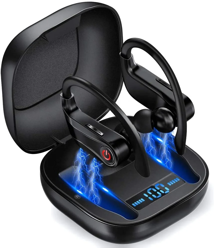 Q62 Q83 TWS 5.0 Wireless business Driving and Trucker Headphones Earhook Waterproof Audifono Power Display Sports Earphones
Q62 Q83 TWS 5.0 Wireless business Driving and Trucker Headphones Earhook Waterproof Audifono Power Display Sports Earphones