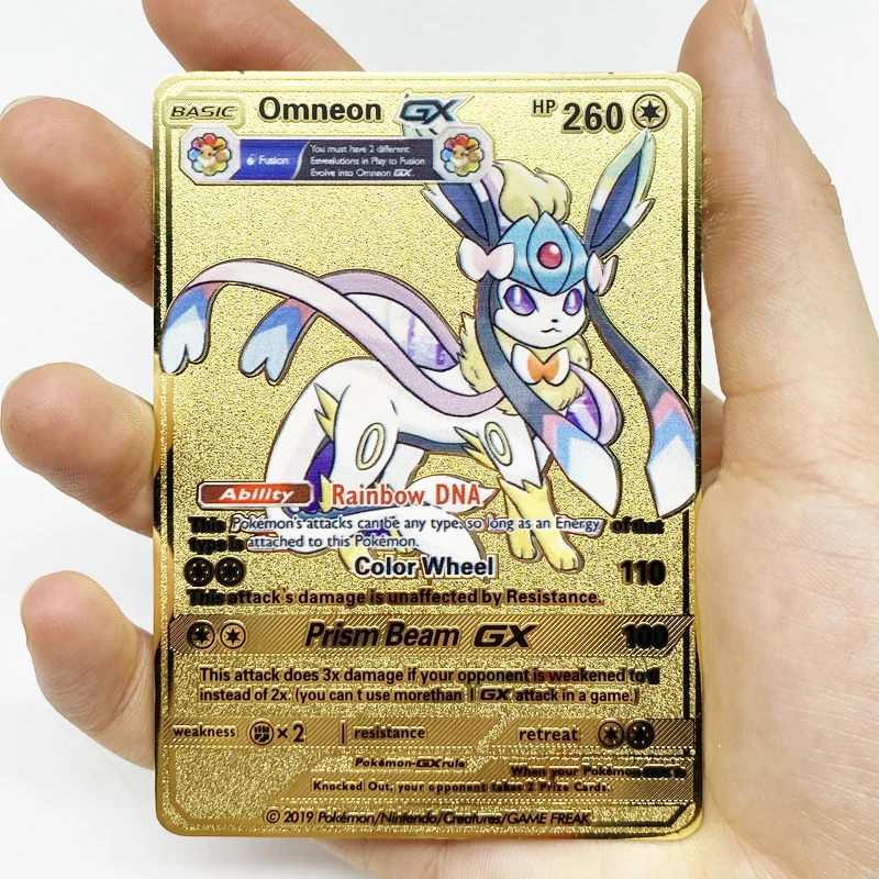 Child Toy Metal Game Card Omneon GX Pocket Card RTS 1st edition Base Set Charizard Trading Card Game
Child Toy Metal Game Card Omneon GX Pocket Card RTS 1st edition Base Set Charizard Trading Card Game