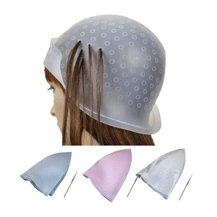 Professional Reusable Silicone Salon Hairdressing Highlighting Dyeing Cap, Picture
Professional Reusable Silicone Salon Hairdressing Highlighting Dyeing Cap, Picture
