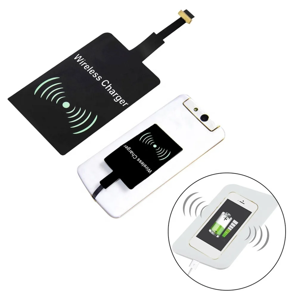Wholesale factory price mini Universal Micro usb type A & B QI wireless charger receiver for Android Mobile phone, Black
Wholesale factory price mini Universal Micro usb type A & B QI wireless charger receiver for Android Mobile phone, Black