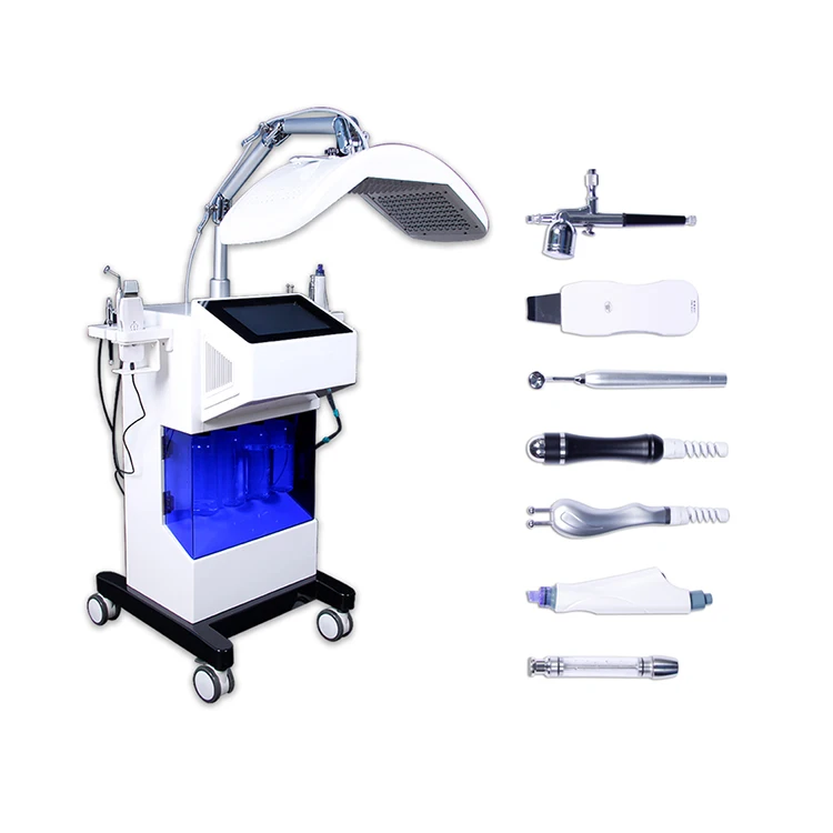 Ultrasonic Facial Beauty Device Multifunctional Led Light Facial Beauty Machine Instrument Beauty Facial Machine, Blue+white
Ultrasonic Facial Beauty Device Multifunctional Led Light Facial Beauty Machine Instrument Beauty Facial Machine, Blue+white