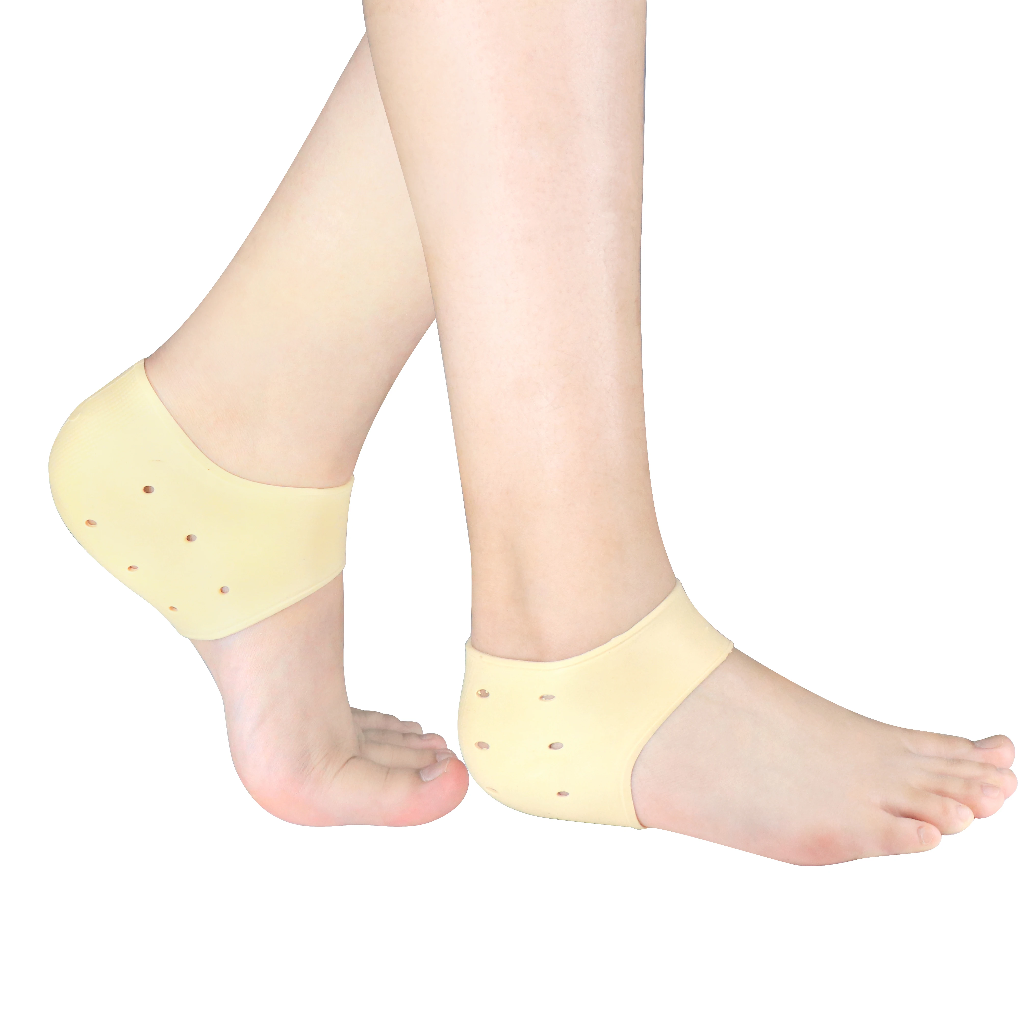 Repair Dry Cracked Heel and Reduce Pains of Plantar Fasciitis Reused Gel Heel Sleeves Breathable Silicone Heel Socks Protectors, Customized
Repair Dry Cracked Heel and Reduce Pains of Plantar Fasciitis Reused Gel Heel Sleeves Breathable Silicone Heel Socks Protectors, Customized