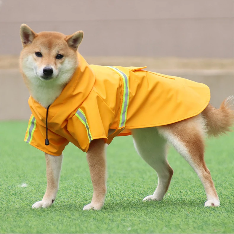 Bright color Designer summer dog clothes pet camp raincoat outdoor sport waterproof dog hoodie pet clothes brand Pu material, As link show
Bright color Designer summer dog clothes pet camp raincoat outdoor sport waterproof dog hoodie pet clothes brand Pu material, As link show