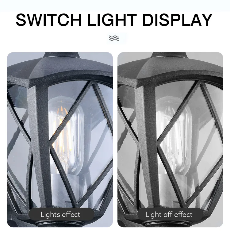 Most Popular Decor Creative Outdoor Wall Lamps For Garden Gallery