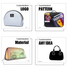 clear plastic pvc cosmetic travel makeup bag
