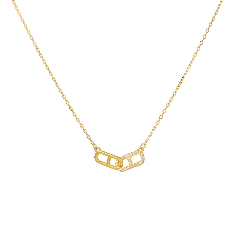 fashion 925 silver jewelry wholesale 925 sterling silver necklaces square chain link shaped pendant zircon gold plated necklaces
fashion 925 silver jewelry wholesale 925 sterling silver necklaces square chain link shaped pendant zircon gold plated necklaces