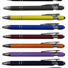 2 in 1 luxury promotional stylus touch metal gift ball ballpoint pen with custom logo