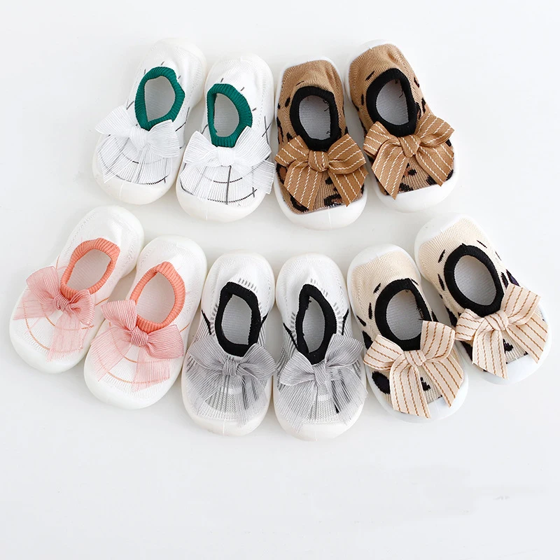 infant cotton lovely bowknot shoe socks rubber sole soft baby kids toddler anti-slip sock shoes
infant cotton lovely bowknot shoe socks rubber sole soft baby kids toddler anti-slip sock shoes